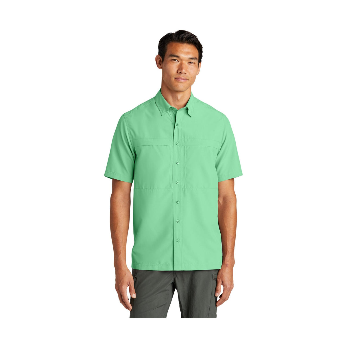 Port Authority Men's Short Sleeve UV Daybreak Shirt W961