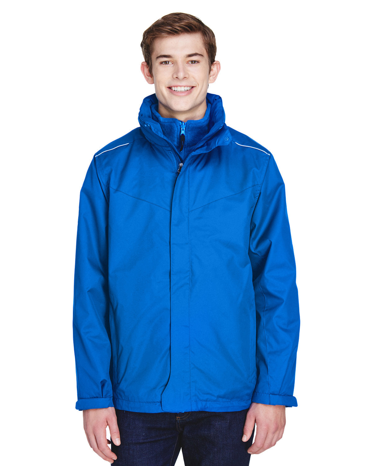 CORE365 Men's Region 3-in-1 Jacket with Fleece Liner Mens Apparel Jackets & Vests