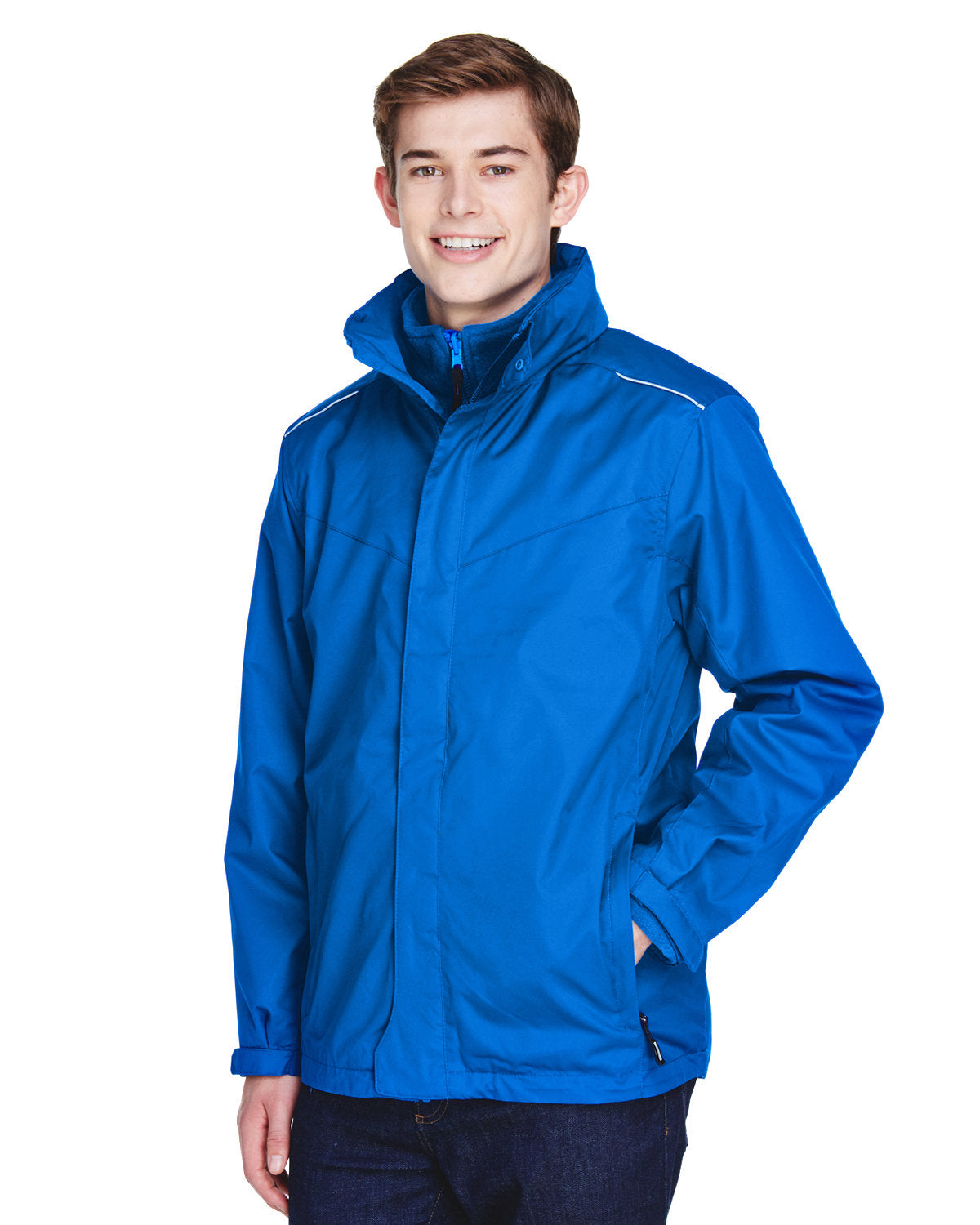 CORE365 Men's Region 3-in-1 Jacket with Fleece Liner Mens Apparel Jackets & Vests