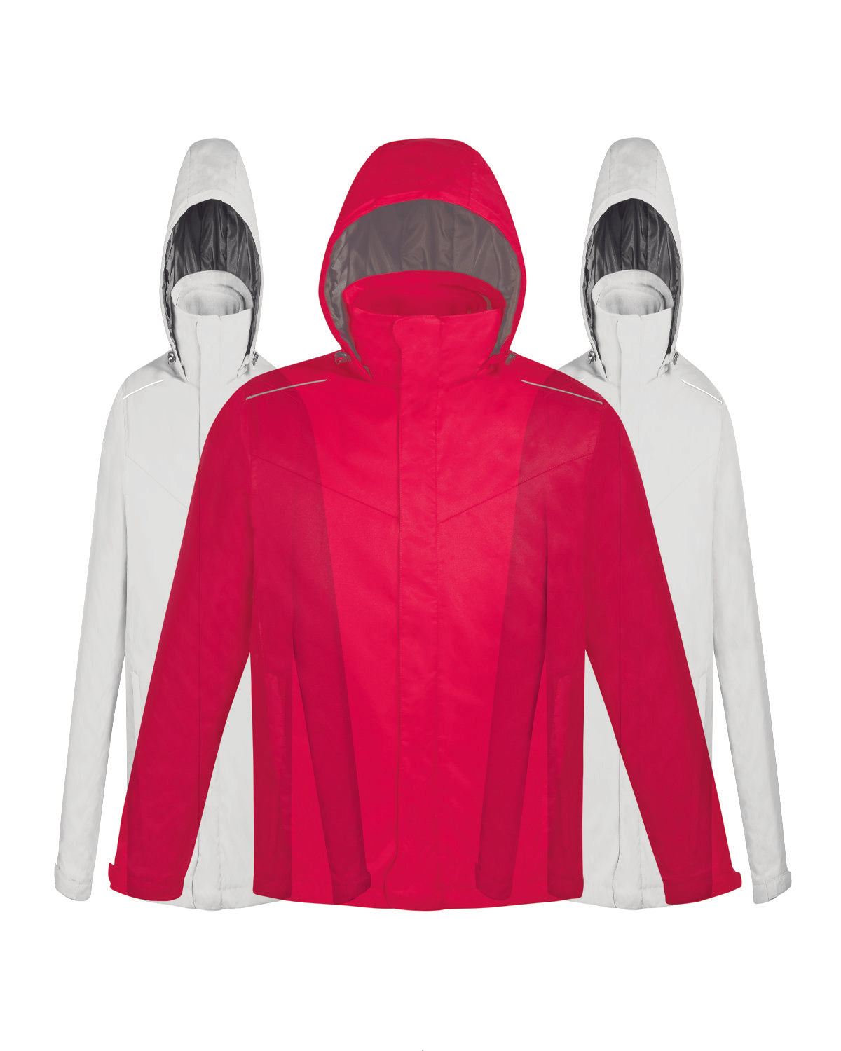 CORE365 Men's Region 3-in-1 Jacket with Fleece Liner Mens Apparel Jackets & Vests