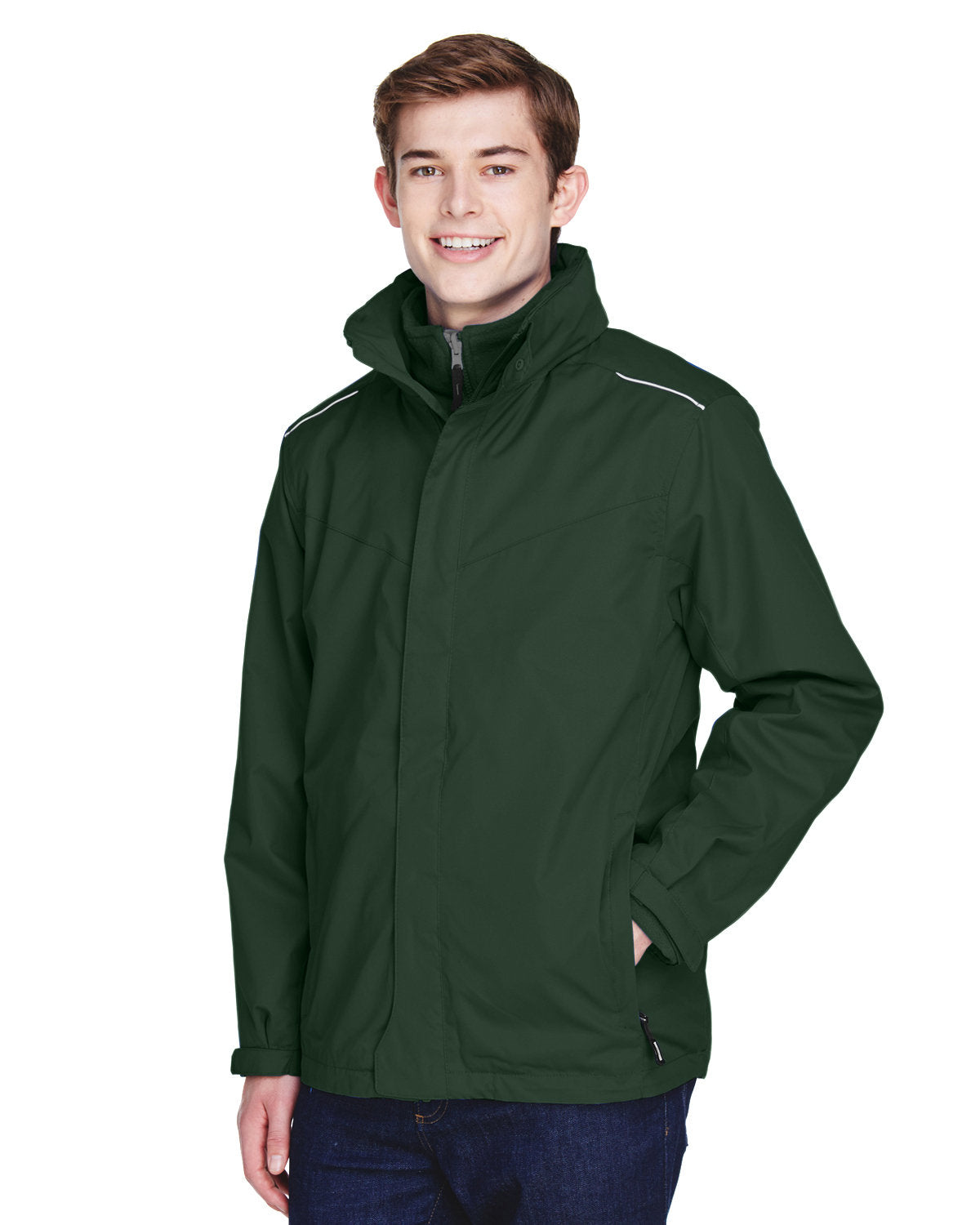 CORE365 Men's Region 3-in-1 Jacket with Fleece Liner Mens Apparel Jackets & Vests