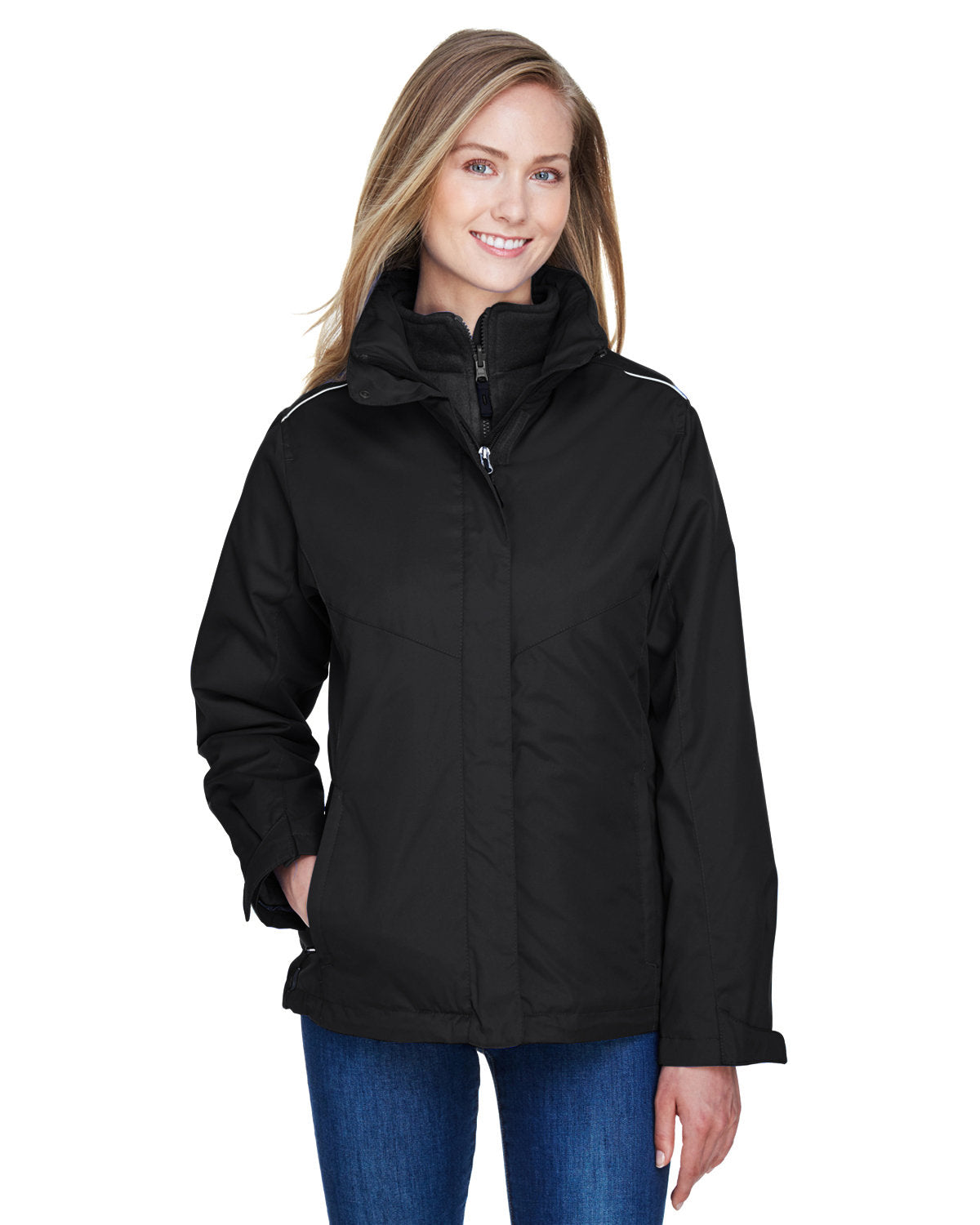 CORE365 Ladies' Region 3-in-1 Jacket with Fleece Liner Womens Apparel Jackets & Vests