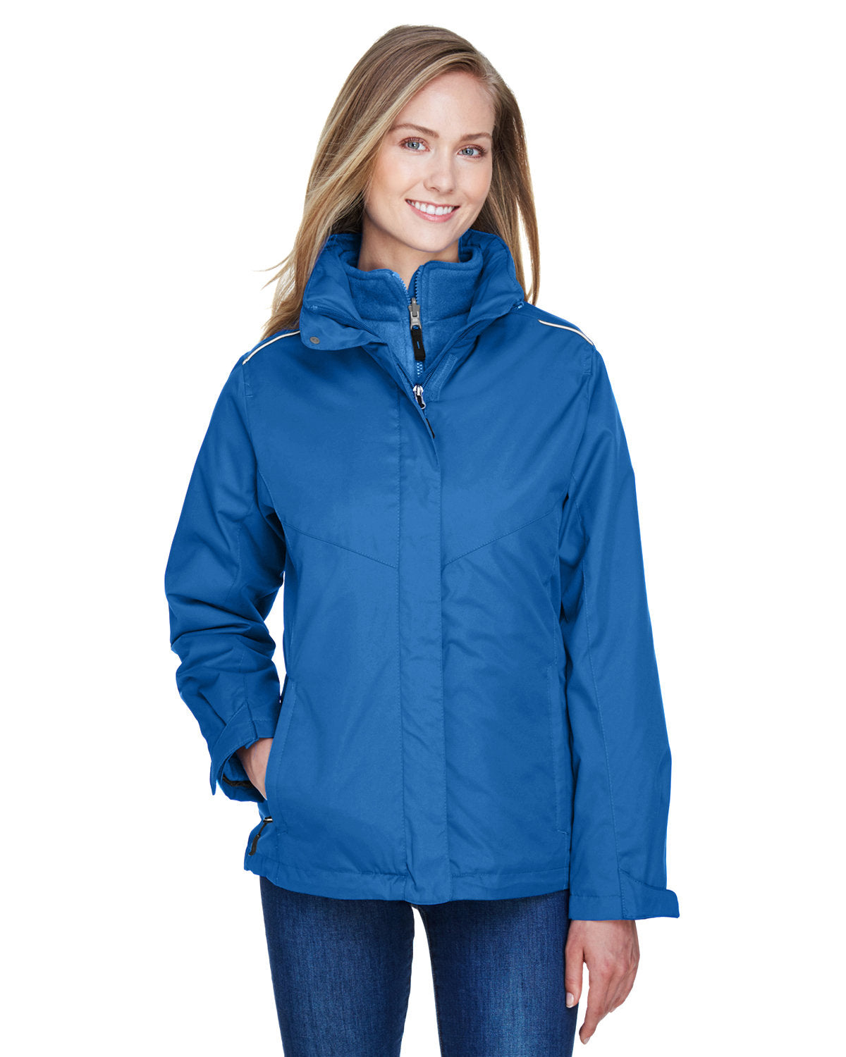 CORE365 Ladies' Region 3-in-1 Jacket with Fleece Liner Womens Apparel Jackets & Vests