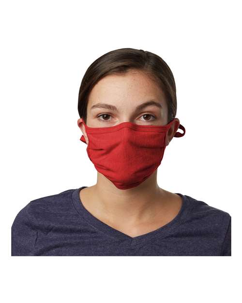 Hanes X-Temp™ 2-Ply Adjustable Face Mask Unisex Accessories Face Coverings