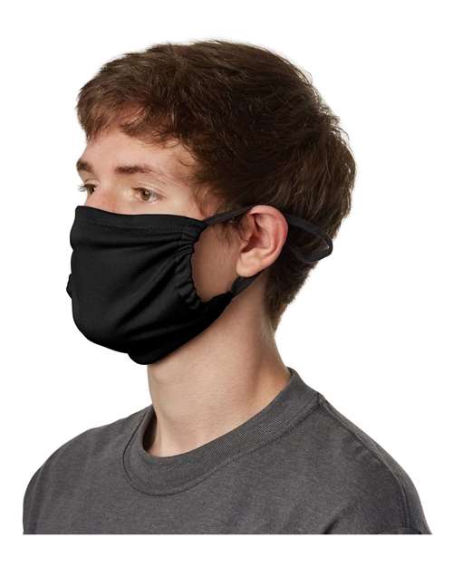 Hanes 2-Ply Cotton Pocket Face Mask Unisex Accessories Face Coverings