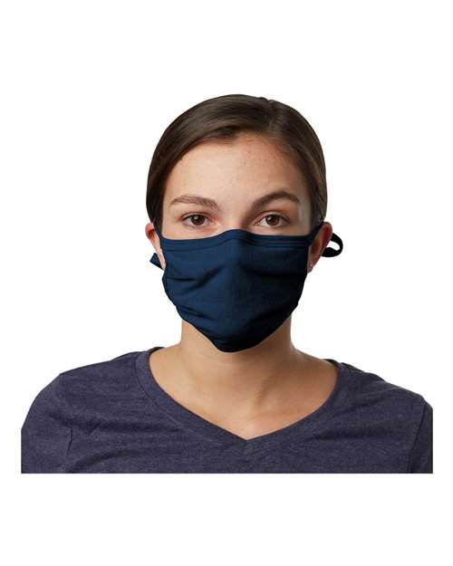 Hanes X-Temp™ 2-Ply Adjustable Face Mask Unisex Accessories Face Coverings