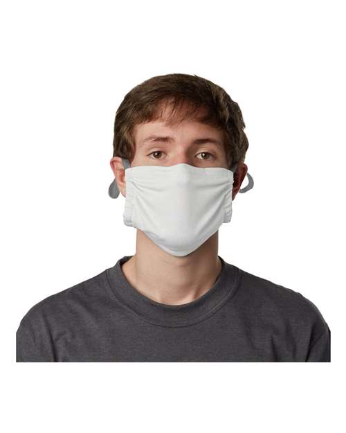 Hanes 2-Ply Polyester Pocket Face Mask Unisex Accessories Face Coverings