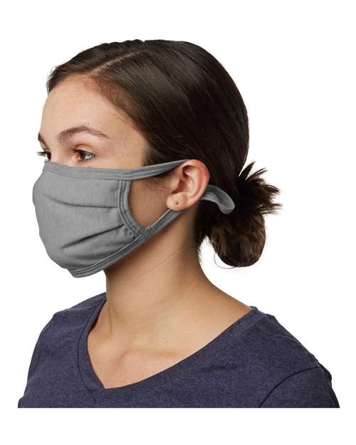 Hanes X-Temp™ 2-Ply Adjustable Face Mask Unisex Accessories Face Coverings