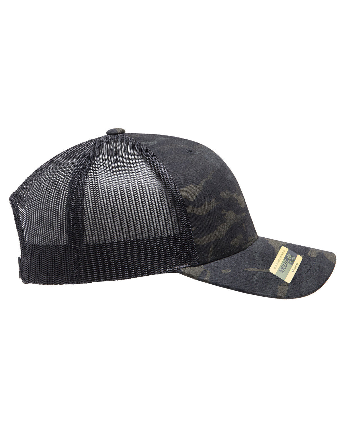 Yupoong YP Classics® Retro Trucker Multicam® Snapback Unisex Accessories Hats & Caps