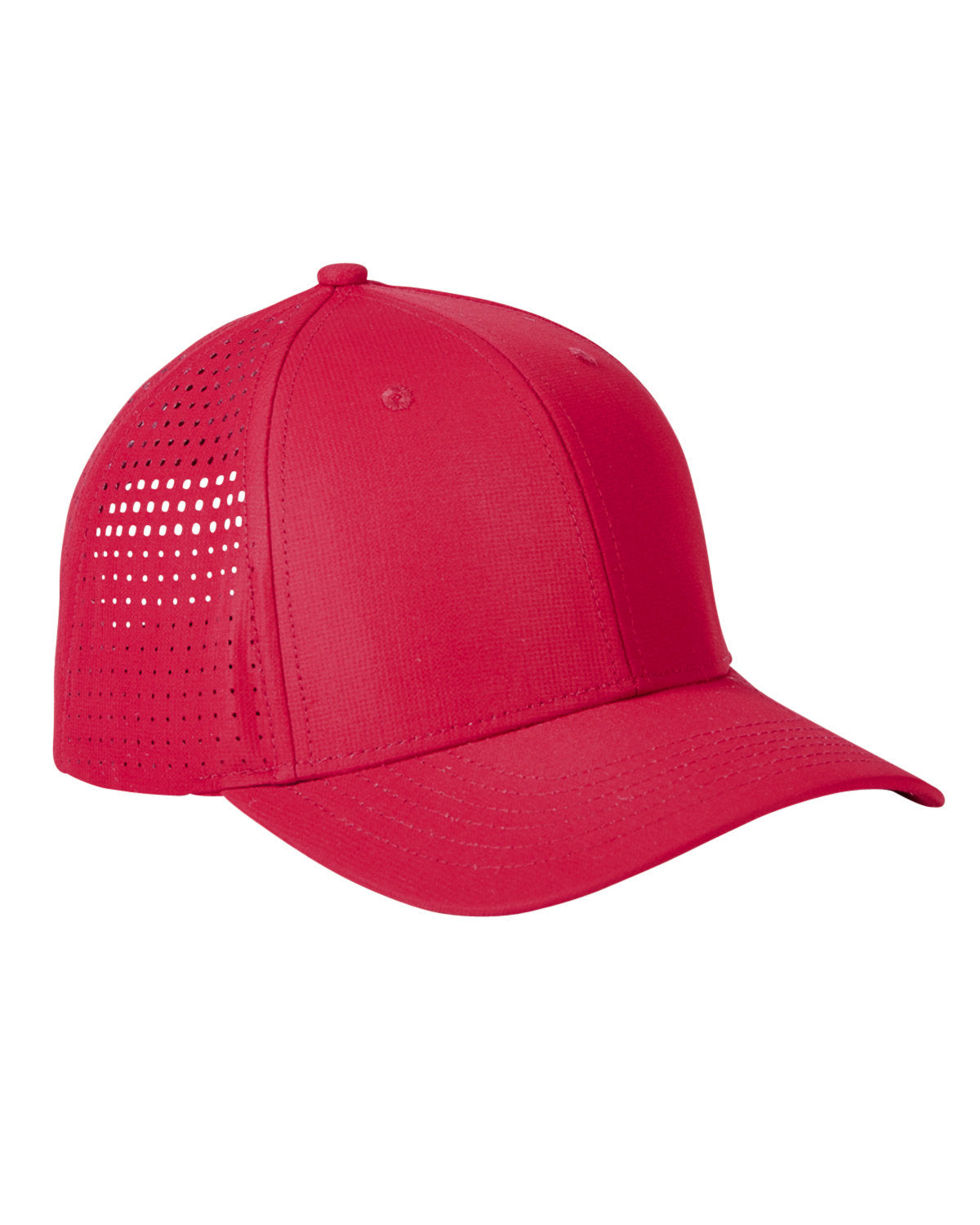 Big Accessories Performance Perforated Cap Unisex Accessories Hats & Caps