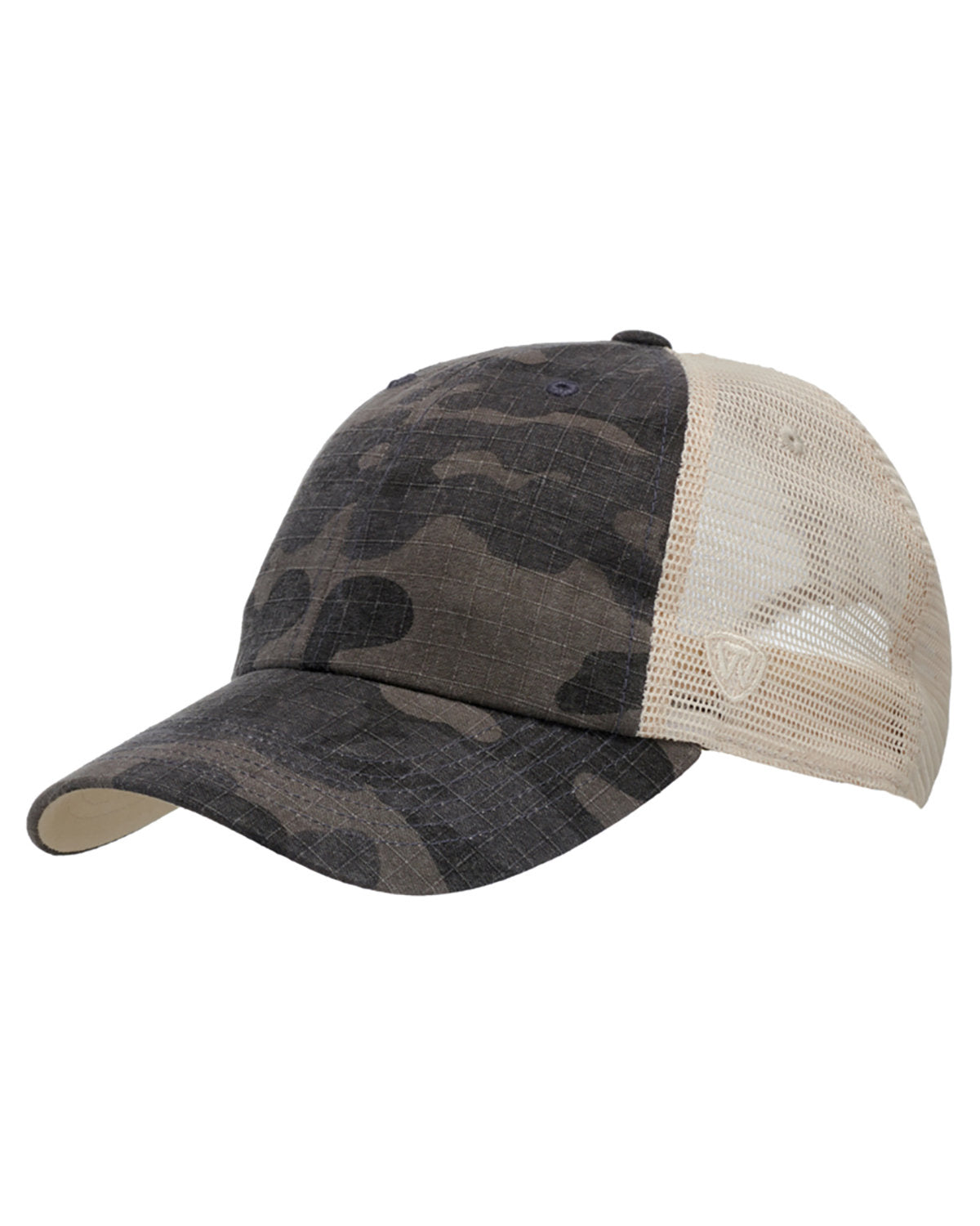 J. America Unisex Riptide Ripstop Trucker Hat TW5533-AB Unisex Accessories Hats & Caps