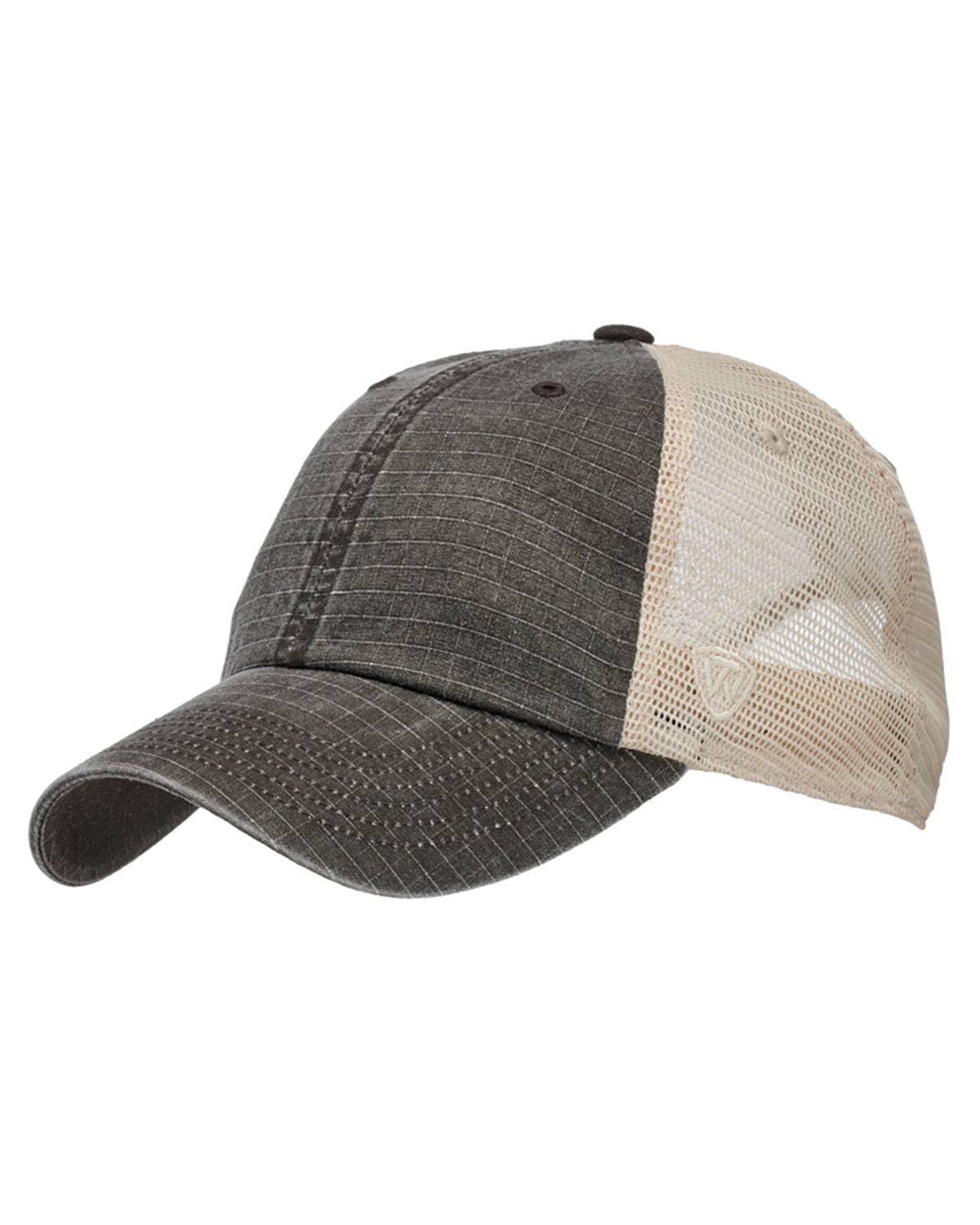 J. America Unisex Riptide Ripstop Trucker Hat TW5533-AB Unisex Accessories Hats & Caps
