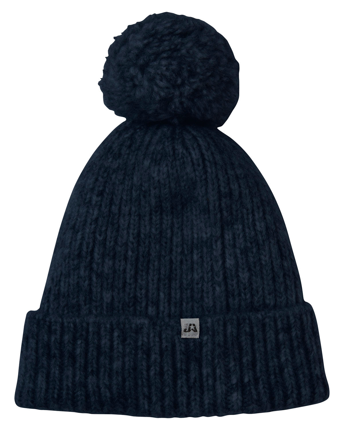 J. America Unisex Swap-a-Pom Knit Hat 5009JA-AB Unisex Accessories Hats & Caps