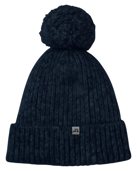 J. America Unisex Swap-a-Pom Knit Hat 5009JA-AB Unisex Accessories Hats & Caps