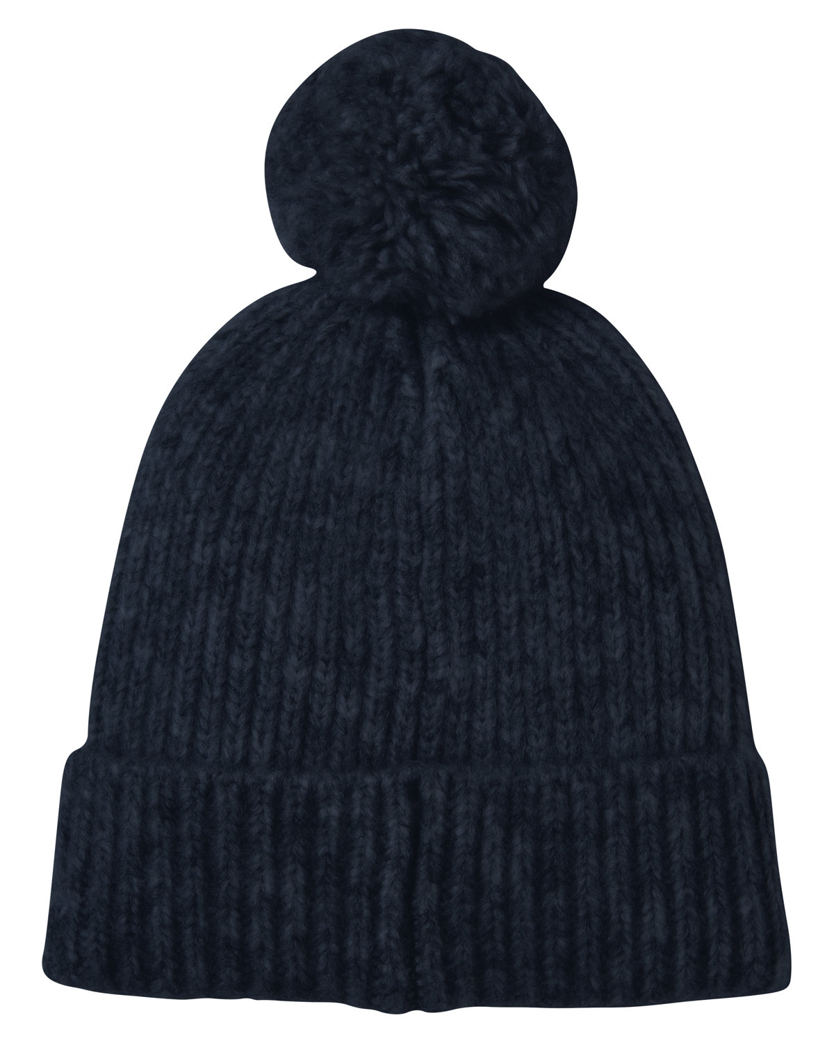 J. America Unisex Swap-a-Pom Knit Hat 5009JA-AB Unisex Accessories Hats & Caps