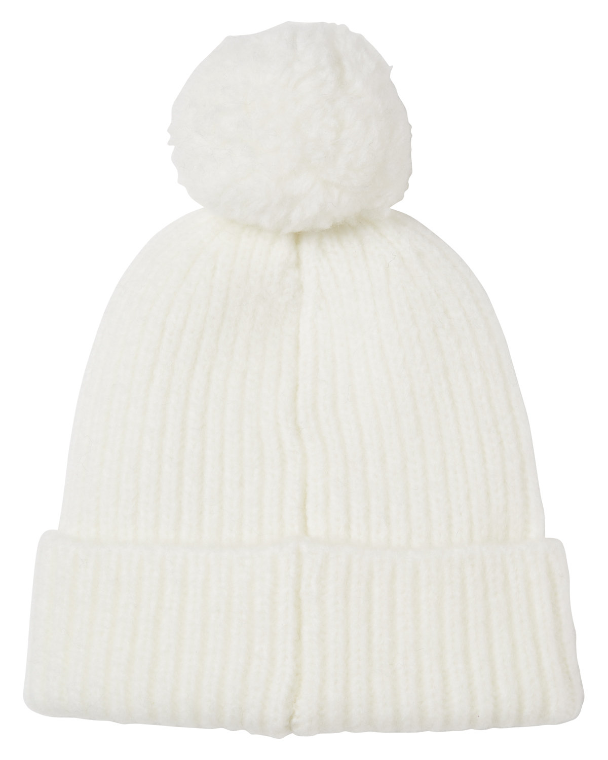 J. America Unisex Swap-a-Pom Knit Hat 5009JA-AB Unisex Accessories Hats & Caps