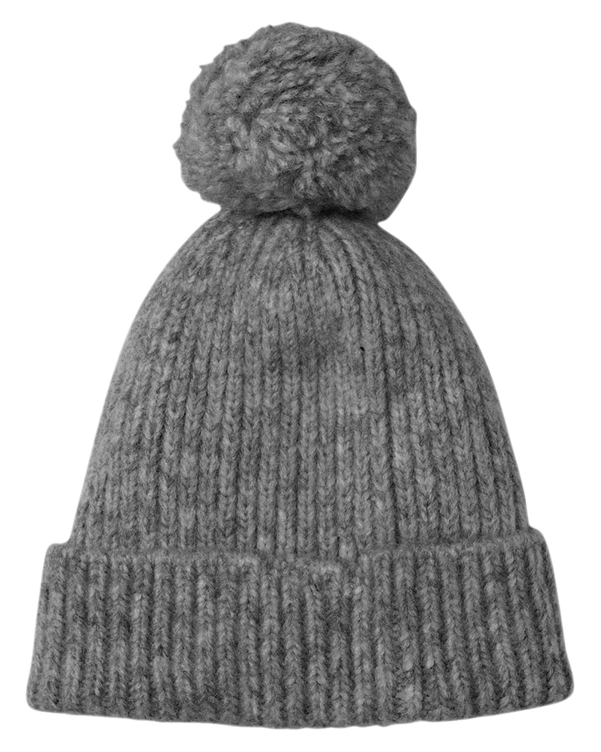 J. America Unisex Swap-a-Pom Knit Hat 5009JA-AB Unisex Accessories Hats & Caps
