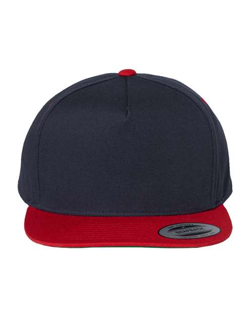 YP Classics Five-Panel Cotton Twill Snapback Cap Unisex Accessories Hats & Caps