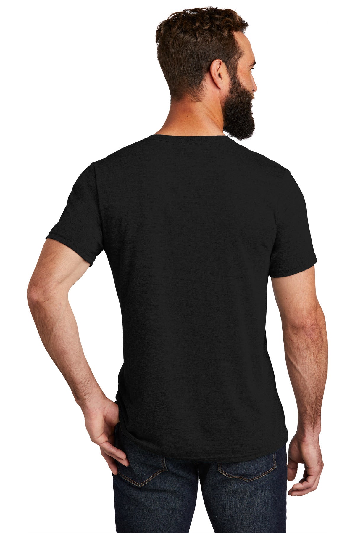 Allmade Mens Tri-Blend V-Neck Tee. AL2014 Mens Apparel Shirts & Tops