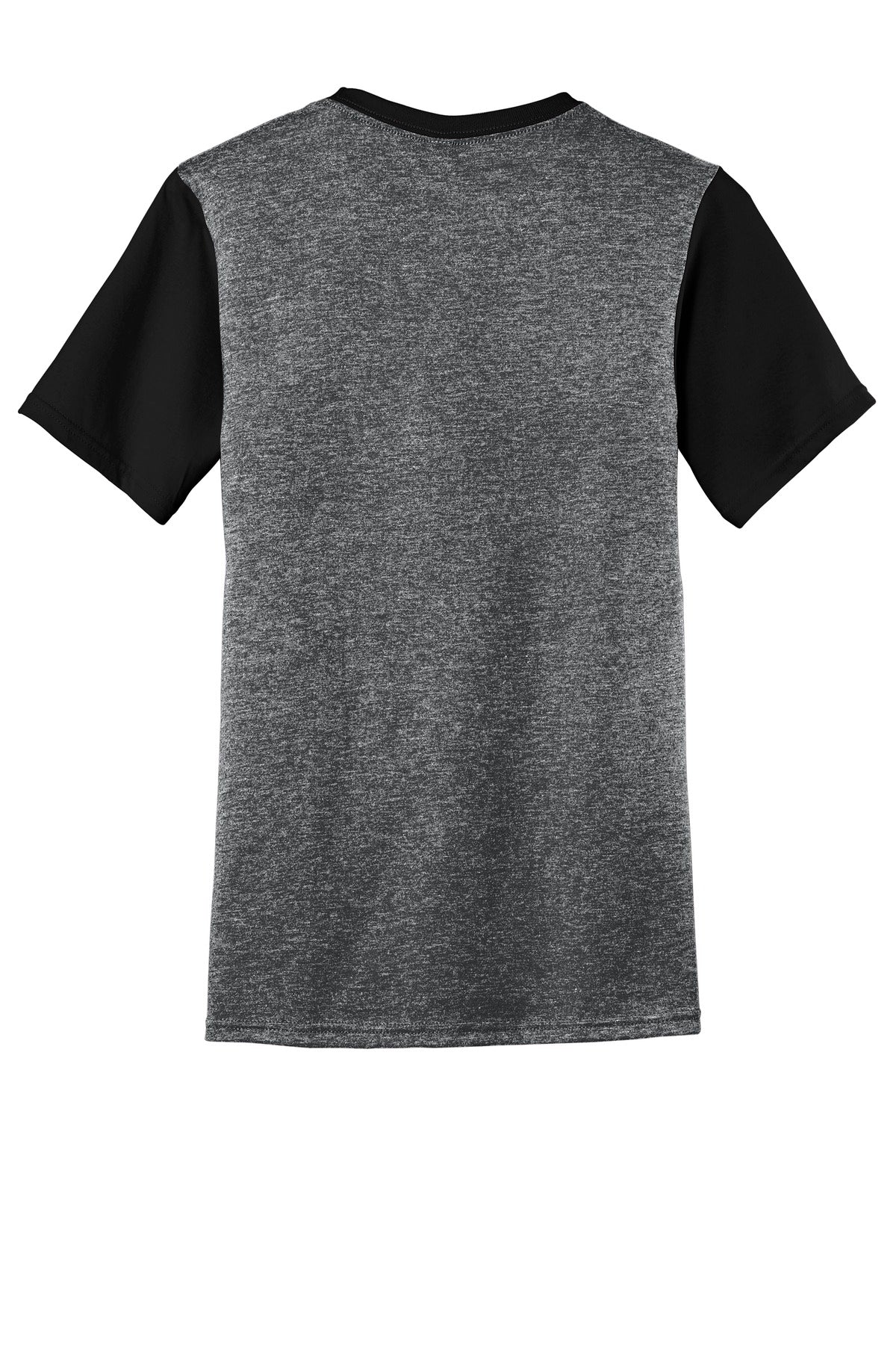 District Juniors Very Important Tee with Contrast Sleeves and Pocket. DT6000 Youth Apparel Shirts & Tops