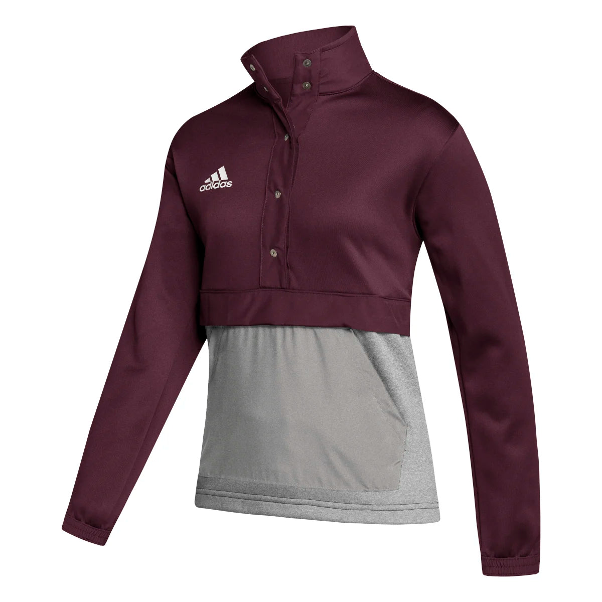 adidas Women's Team Issue 1/4 Snap Training Jacket -1