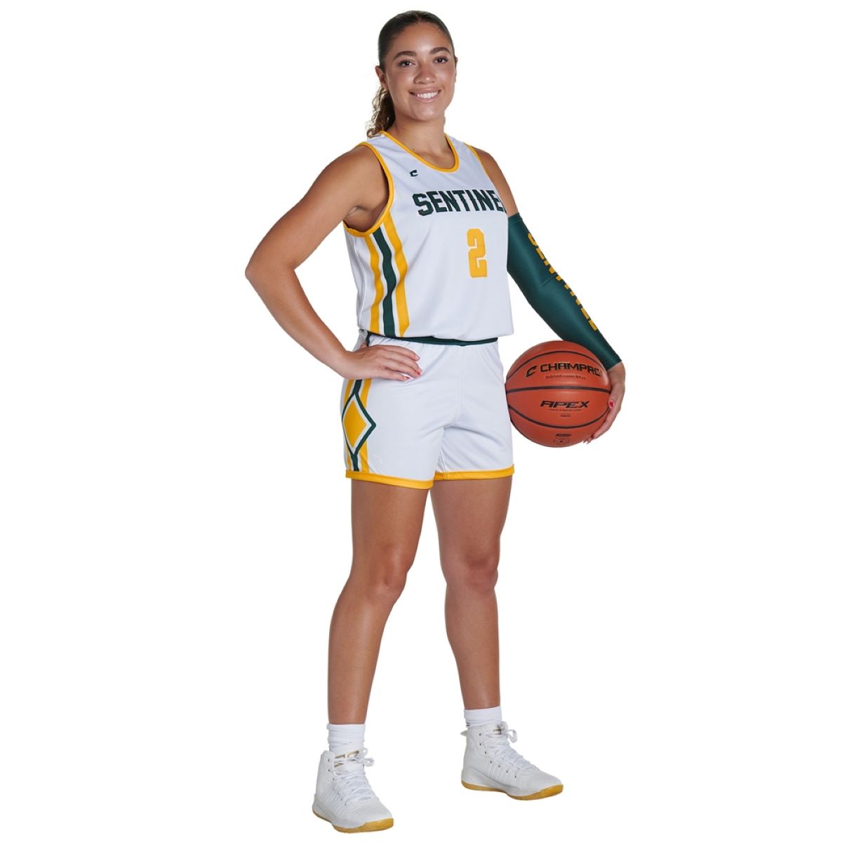 Custom Single-Ply Reversible Basketball 5" Short Womens, Girls Team Basketball Shorts
