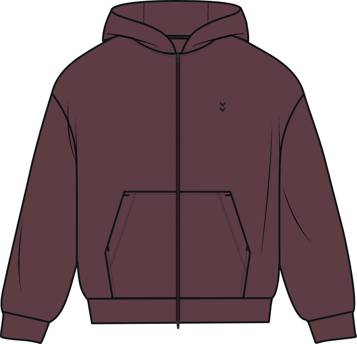 hummel Men's Defender Zip Hoodie
