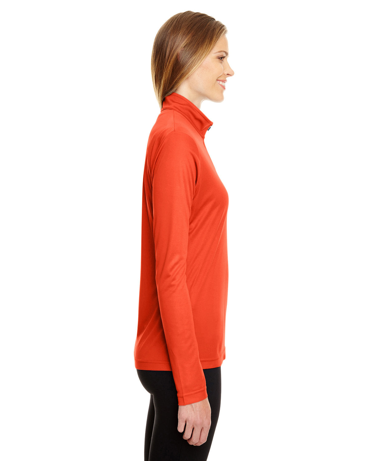 Team 365 Ladies' Zone Performance Quarter-Zip Womens Apparel Sweatshirts & Fleece