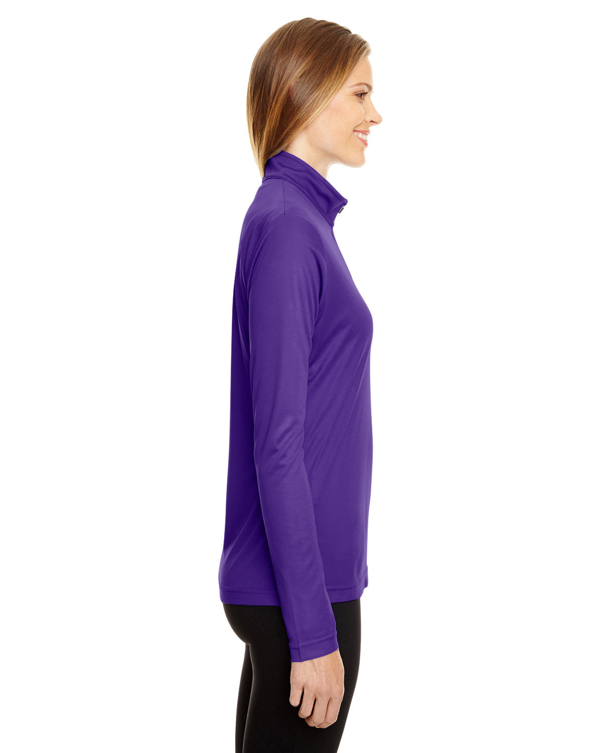 Team 365 Ladies' Zone Performance Quarter-Zip Womens Apparel Sweatshirts & Fleece