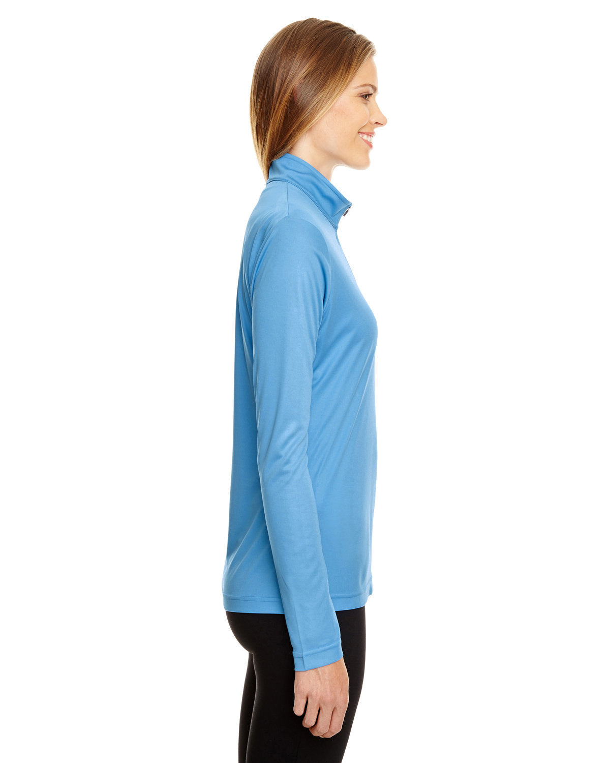Team 365 Ladies' Zone Performance Quarter-Zip Womens Apparel Sweatshirts & Fleece