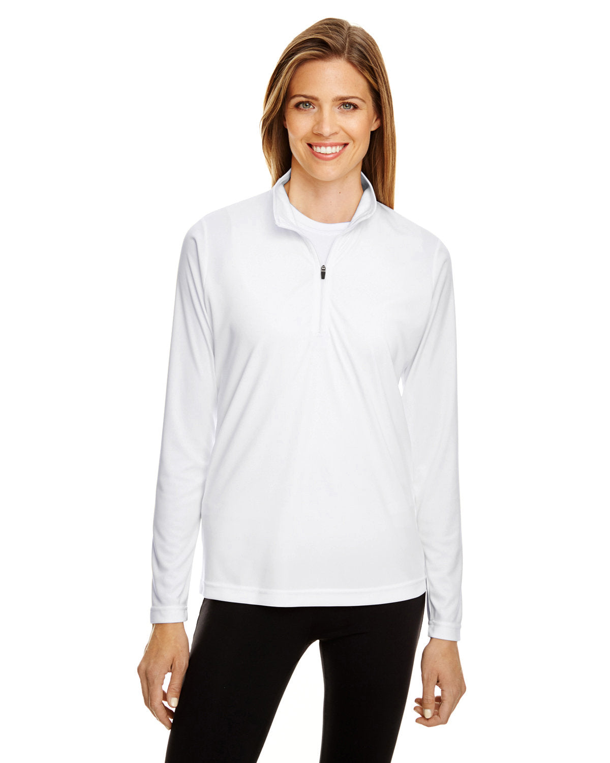 Team 365 Ladies' Zone Performance Quarter-Zip Womens Apparel Sweatshirts & Fleece