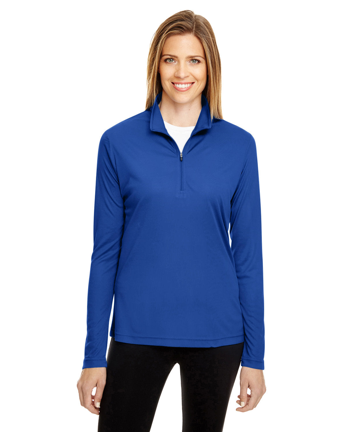 Team 365 Ladies' Zone Performance Quarter-Zip Womens Apparel Sweatshirts & Fleece