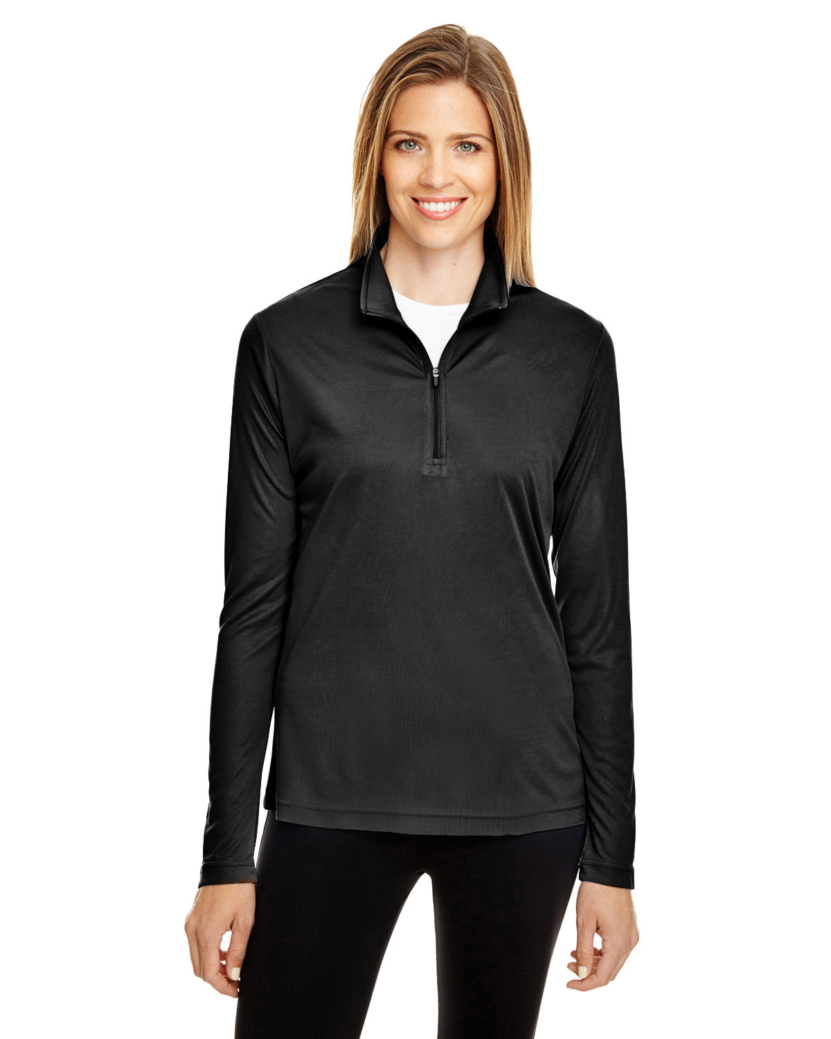 Team 365 Ladies' Zone Performance Quarter-Zip Womens Apparel Sweatshirts & Fleece