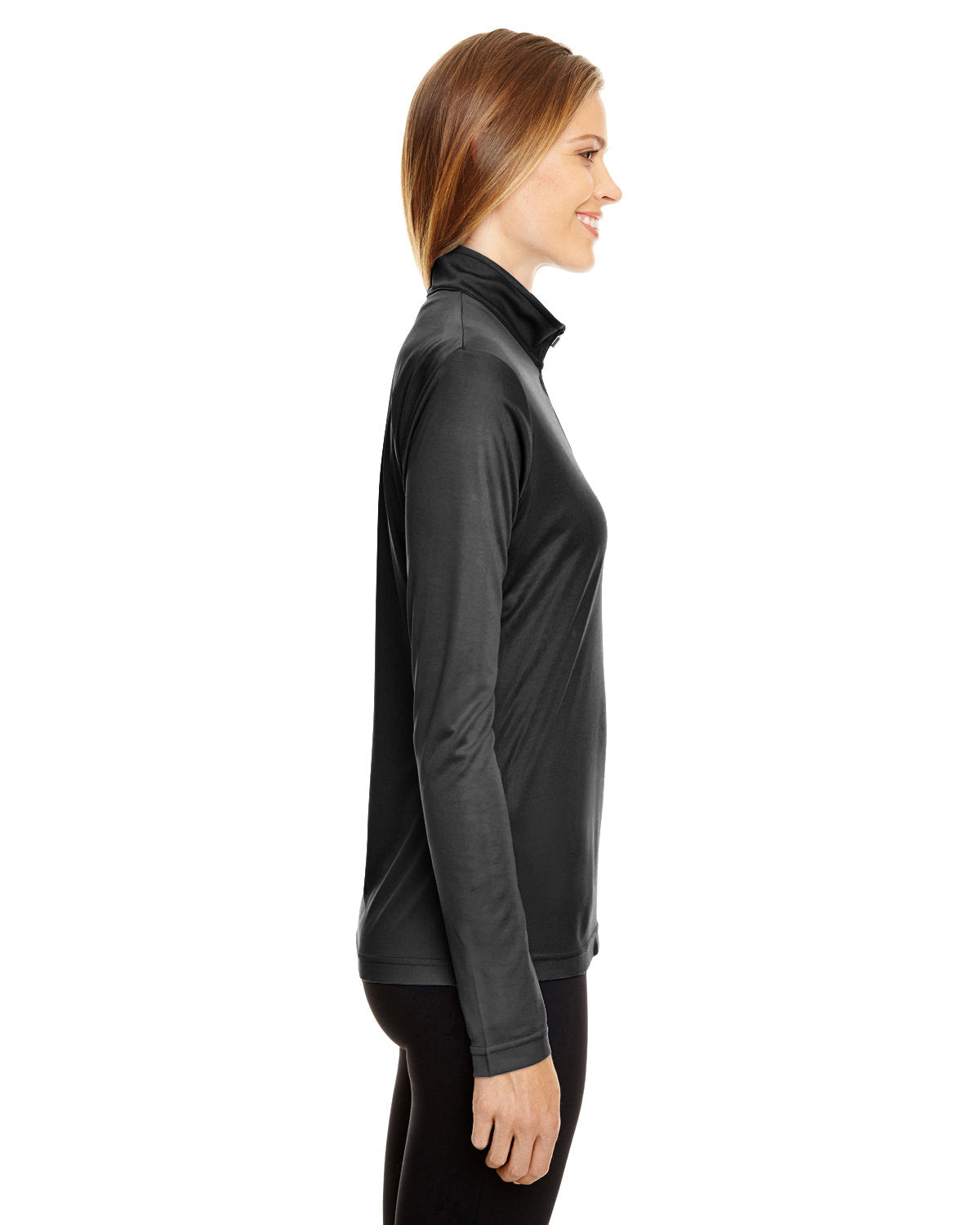 Team 365 Ladies' Zone Performance Quarter-Zip Womens Apparel Sweatshirts & Fleece