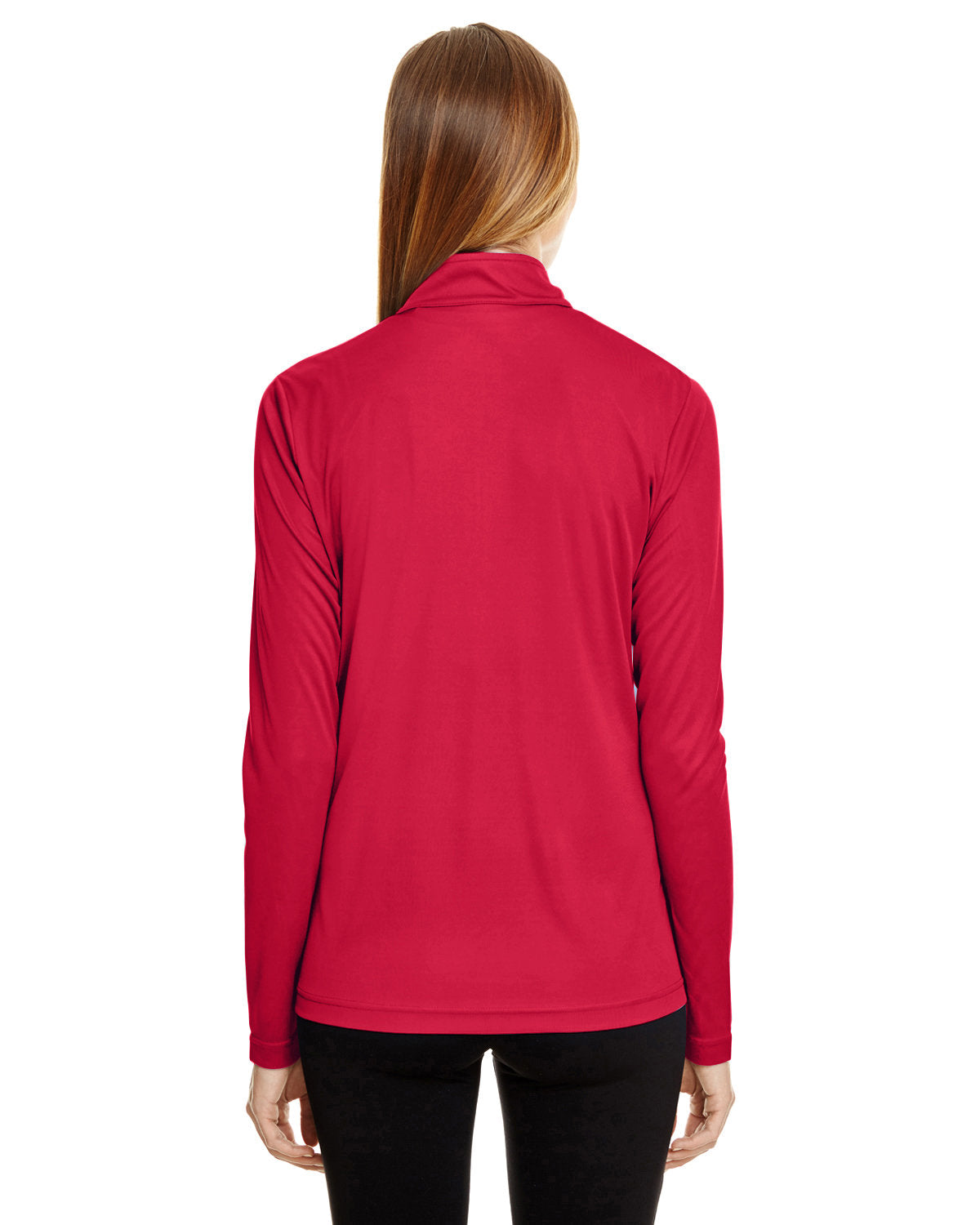Team 365 Ladies' Zone Performance Quarter-Zip Womens Apparel Sweatshirts & Fleece
