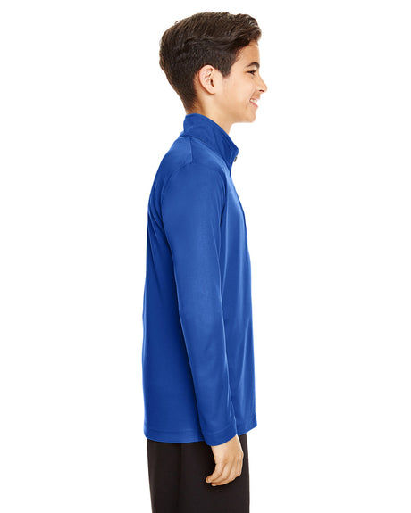 Team 365 Youth Zone Performance Quarter-Zip Youth Apparel Hoodies & Sweatshirts