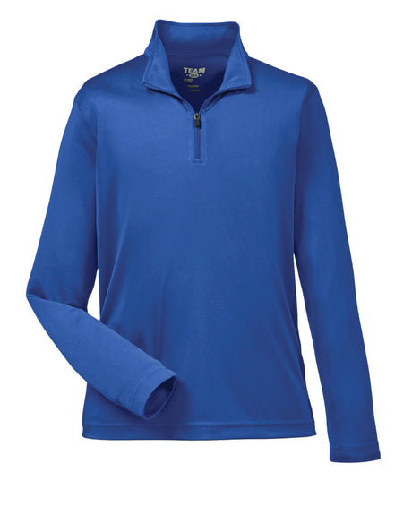 Team 365 Youth Zone Performance Quarter-Zip Youth Apparel Hoodies & Sweatshirts