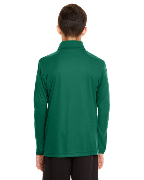 Team 365 Youth Zone Performance Quarter-Zip Youth Apparel Hoodies & Sweatshirts