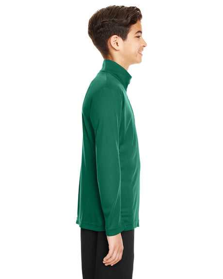 Team 365 Youth Zone Performance Quarter-Zip Youth Apparel Hoodies & Sweatshirts