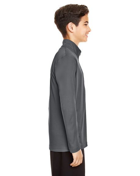 Team 365 Youth Zone Performance Quarter-Zip Youth Apparel Hoodies & Sweatshirts