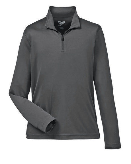 Team 365 Youth Zone Performance Quarter-Zip Youth Apparel Hoodies & Sweatshirts