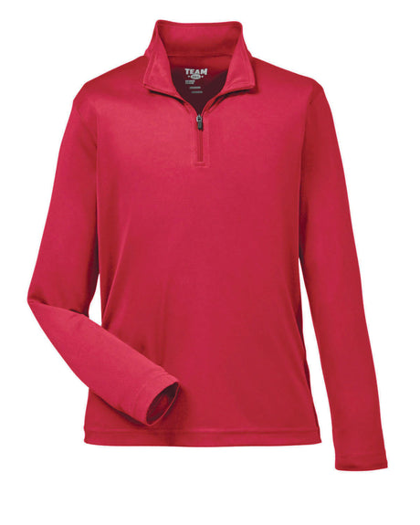Team 365 Youth Zone Performance Quarter-Zip Youth Apparel Hoodies & Sweatshirts