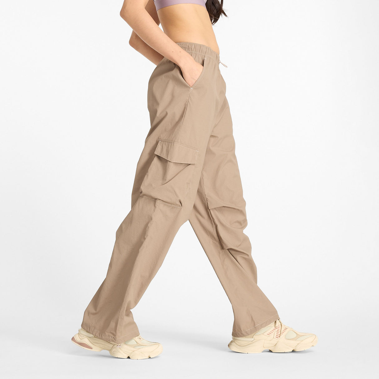 New Balance Women's Nylon Cargo Pant Womens Apparel Pants & Sweatpants