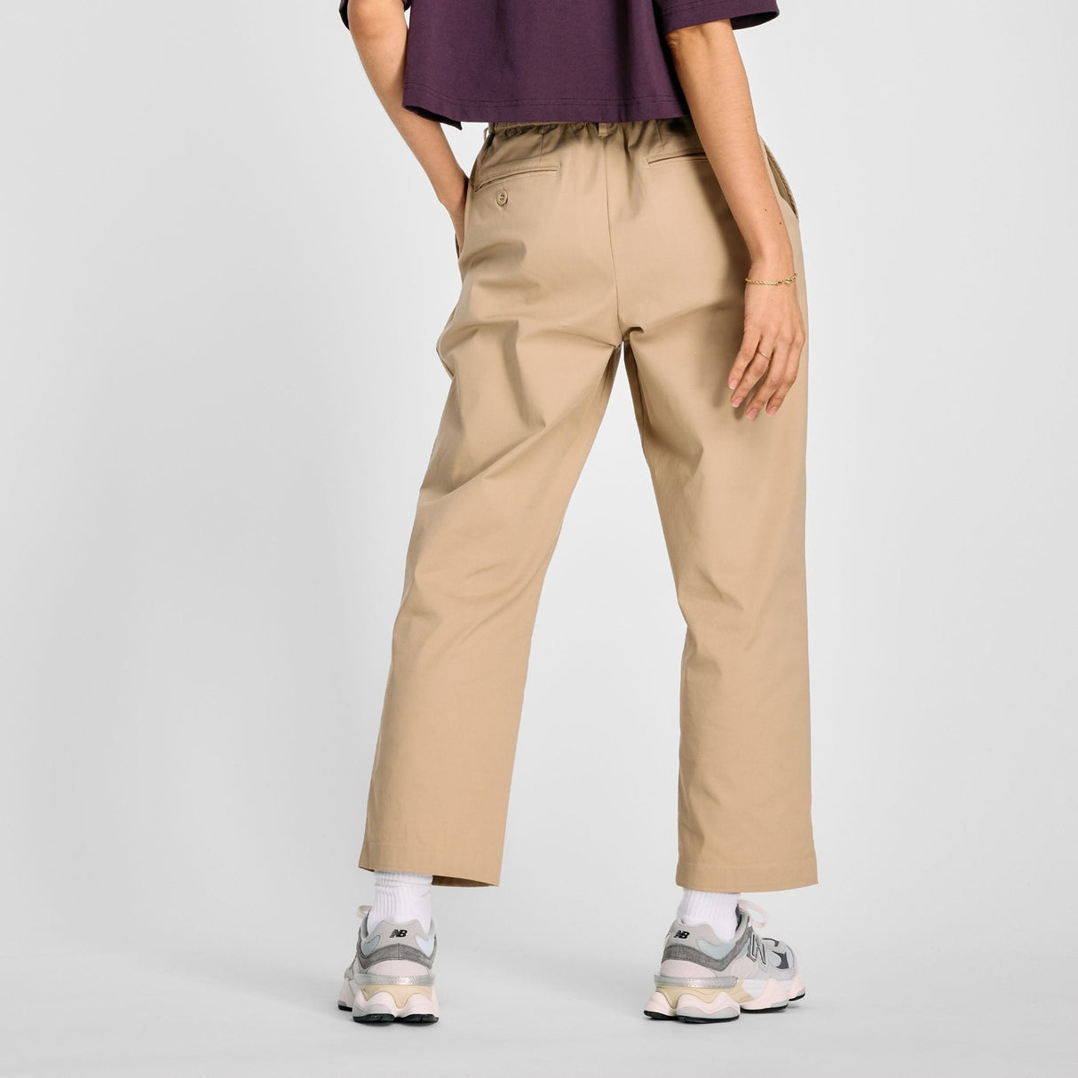 New Balance Women's Boylston Twill Tapered Pant Womens Apparel Pants & Sweatpants