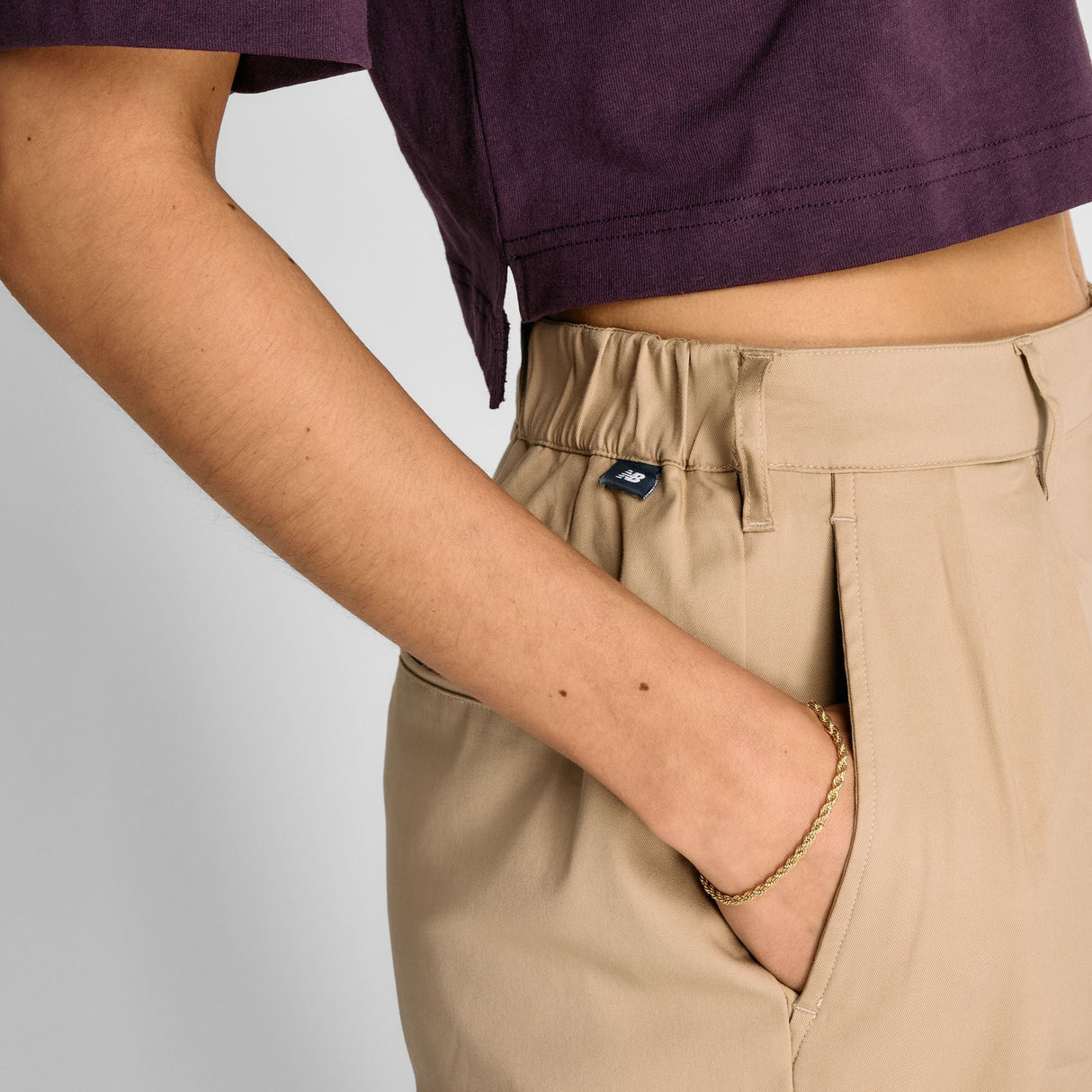 New Balance Women's Boylston Twill Tapered Pant Womens Apparel Pants & Sweatpants