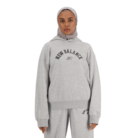 New Balance Women's Sport French Terry Oversized Hoodie Womens Apparel Sweatshirts & Fleece