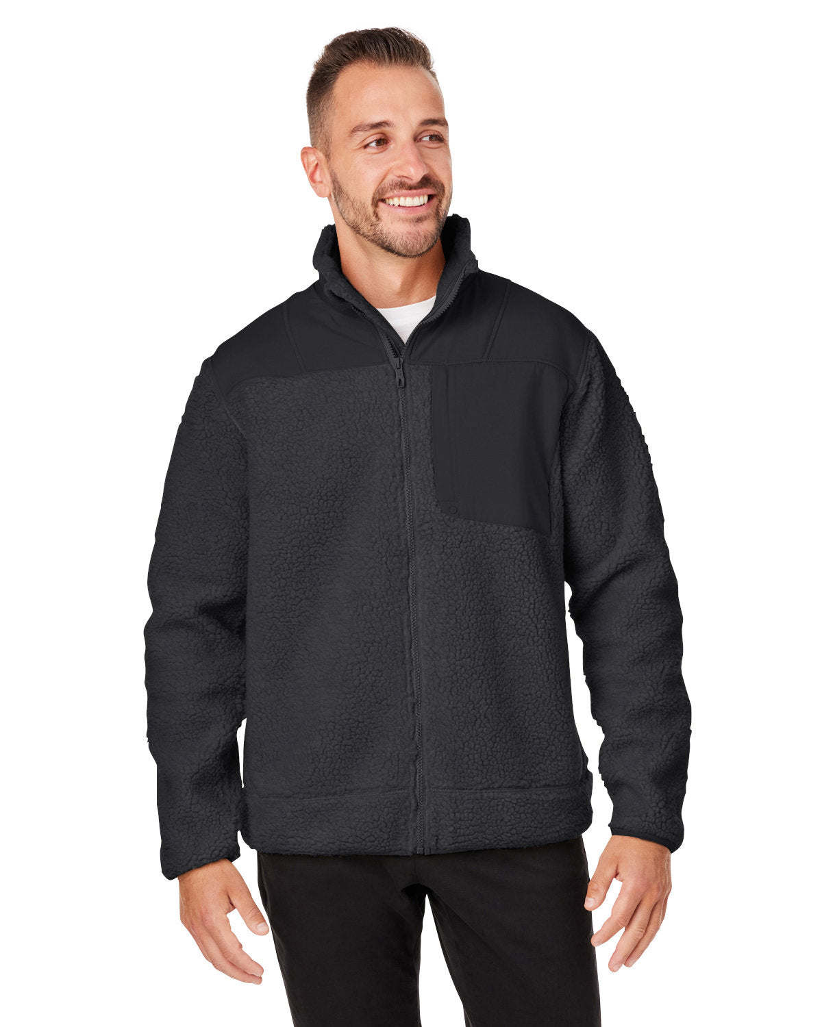 Spyder Unisex Venture Sherpa Jacket Mens Apparel Jackets & Vests