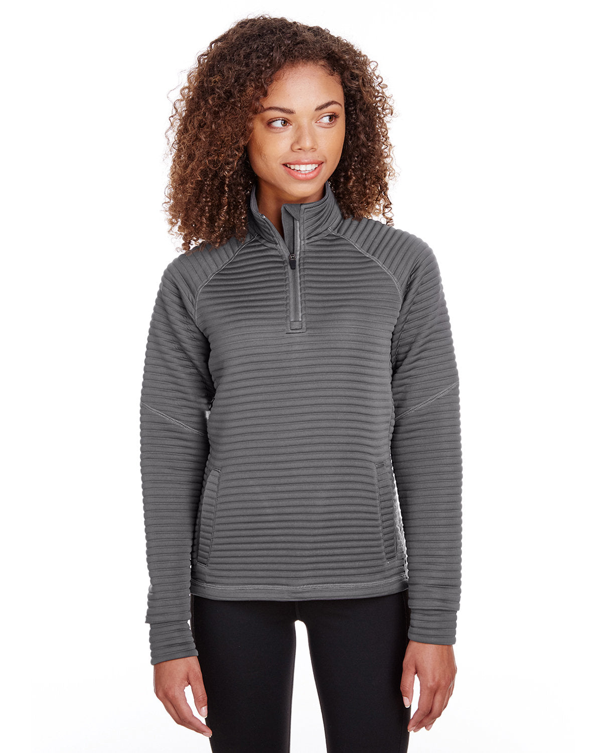 Spyder Ladies' Capture Quarter-Zip Fleece Womens Apparel Sweatshirts & Fleece