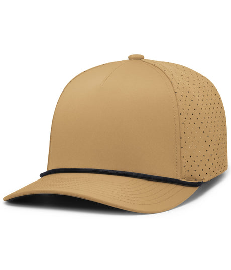 Pacific Headwear Weekender Perforated Snapback Cap Unisex Accessories Hats & Caps