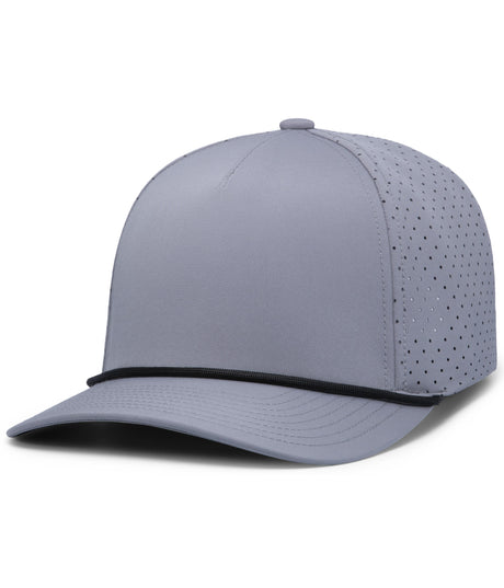 Pacific Headwear Weekender Perforated Snapback Cap Unisex Accessories Hats & Caps